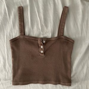 Brandy Melville Brown Tank Top